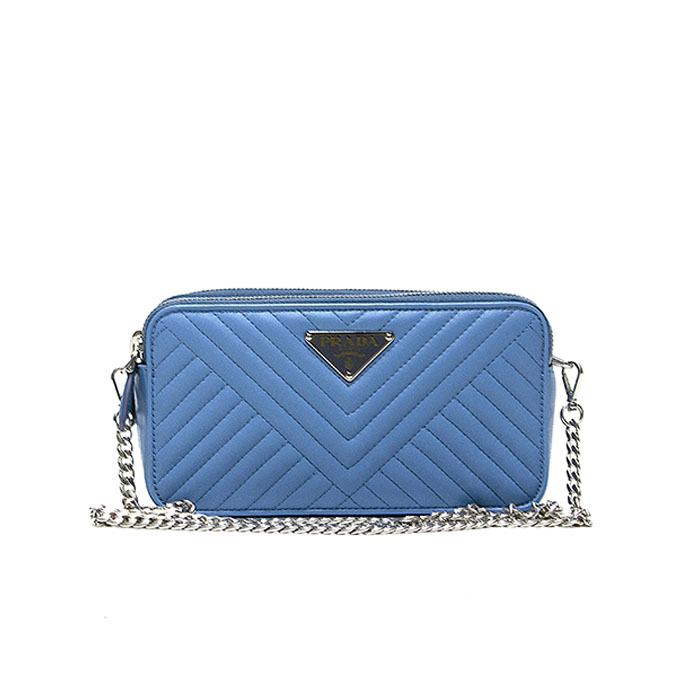 プラダ PRADA レディース バッグ 1DH010 2CET F0637 QUILTED NAPPA ASTRALE