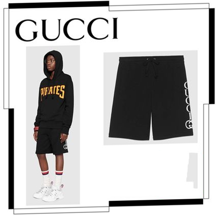 GUCCI Plain Cotton Shorts 536557 X3Q37 1082