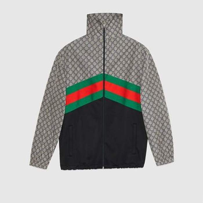 グッチ GUCCI メンズジャケットStripes Monogram Blended Fabrics Street Style Track Jackets 545606 XJAC2 4350