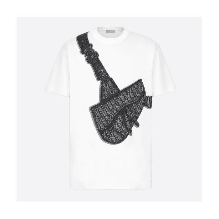 DIOR "SADDLE" Bag print t-shirt "SADDLE" バッグプリント Tシャツ 943J605 N0554 C088