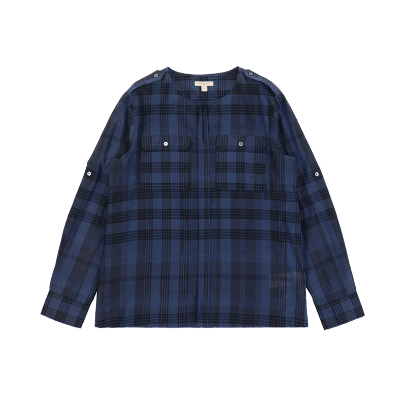 バーバリー BURBERRY レディースシャツ 3933015 4100B NAVY