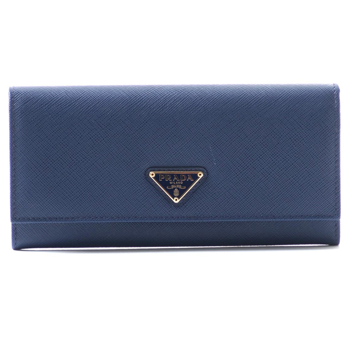 プラダ PRADA レディース ウォレット 1MH132 QHH F0016 BLUE