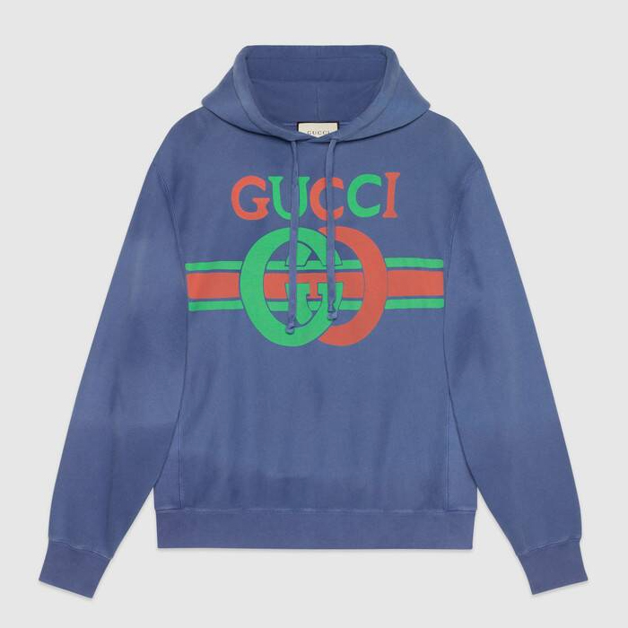 Gucci Sweatshirt with Interlocking G print 569828 XJA46 4804