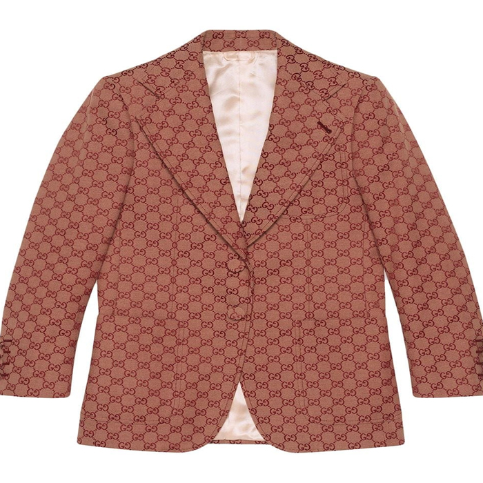 Gucci GG Supreme Print Blazer 572277 ZKU09 9863