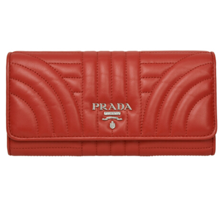 プラダ PRADA レディース ウォレット 1MH132 2D91 ROSO RED