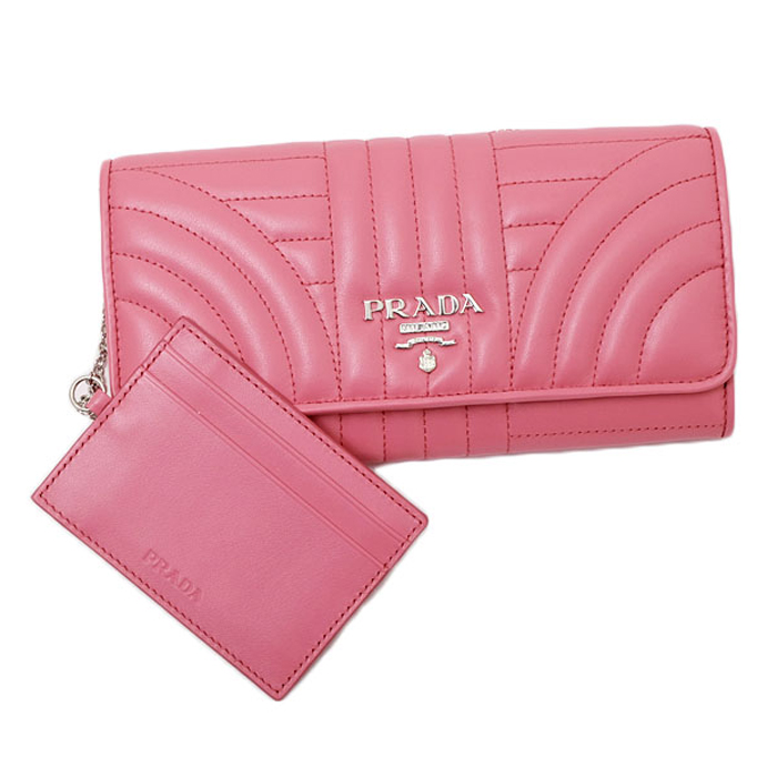 プラダ PRADA レディース ウォレット 1MH132 2D91 F0638 BEGONIA