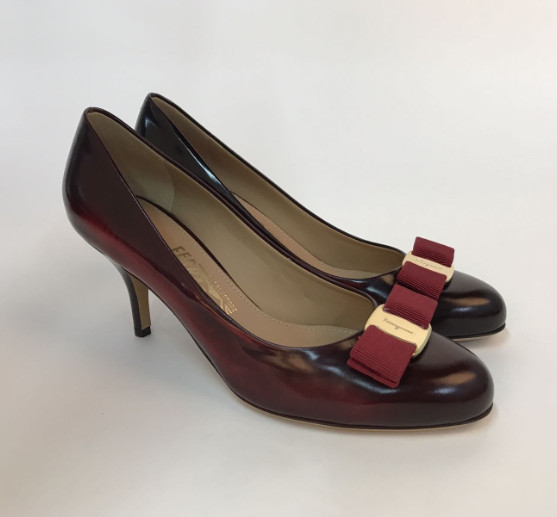 FERRAGAMO LADIES SHOES フェラガモ レディース シューズ  0598142 CARLA70 COPPER