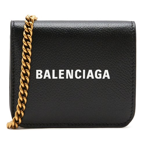 バレンシアガ BALENCIAGA レディース  チェーン付きブランドウォレット 618146 1IZIM 1090