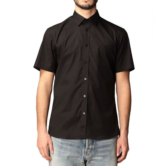 バーバリー BURBERRY MEN SHIRT メンズ シャツ 8032310 A1189 BLACK