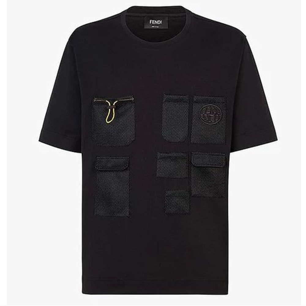 フェンディ FENDI MEN T-SHIRT  メンズ Tシャツ FY0626 1WF F0X7R