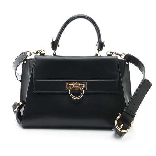 フェラガモ FERRAGAMO  レディース ハンドバッグ 21-E530 NERO 0579593