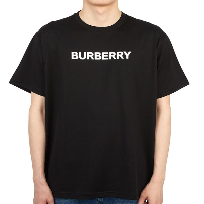 バーバリーBURBERRY MEN T-SHIRT  メンズ Tシャツ 8055307 A1189 BLACK