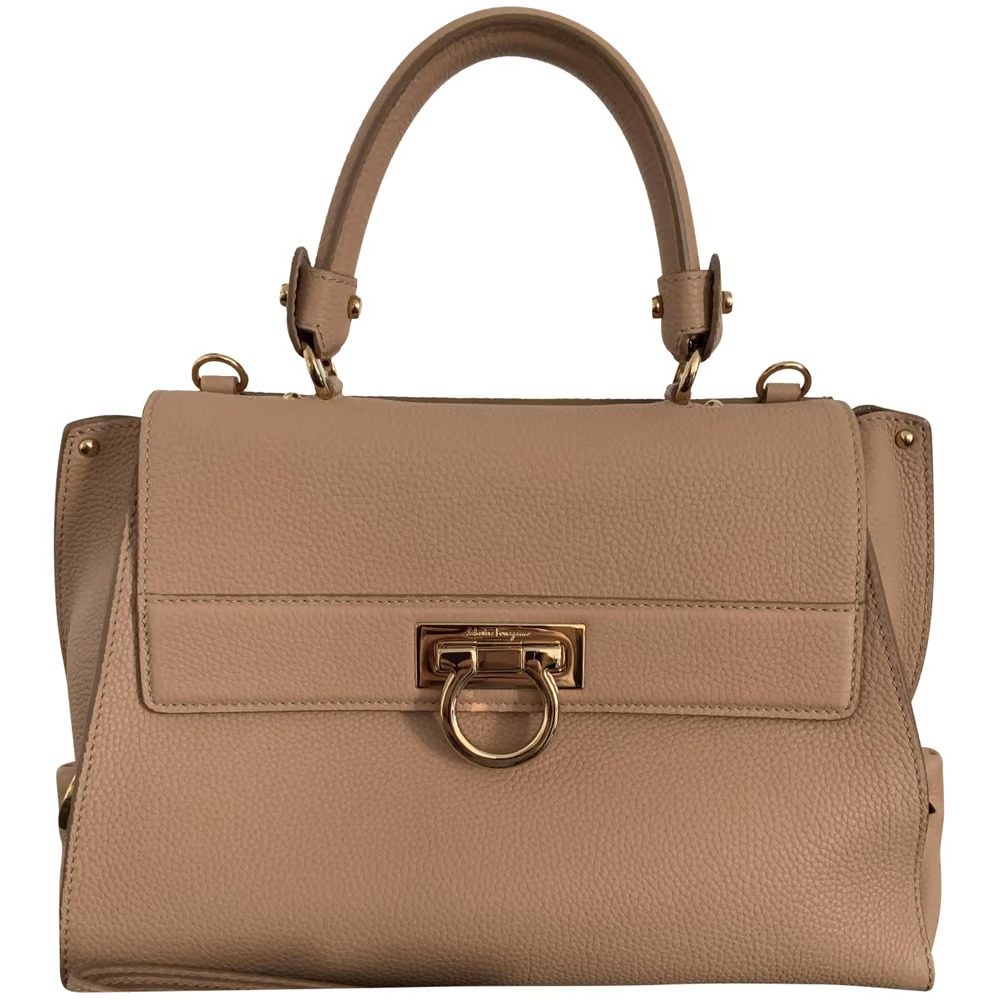 フェラガモ FERRAGAMO  レディース  ハンドバッグ 21-E530 0600617 SABLE-BI