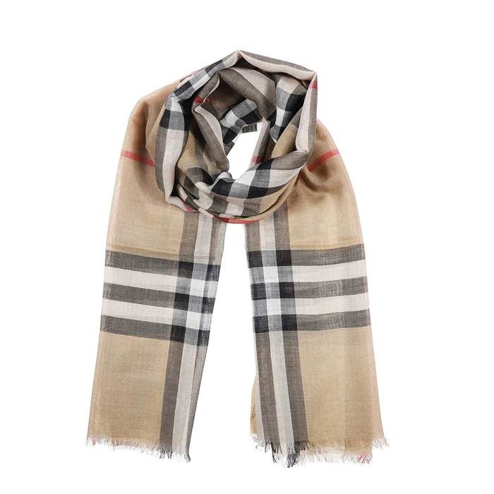 バーバリーBURBERRY LADIES SCARF  レディース スカーフ 8055855 A7026 ARCHIVE BEIGE