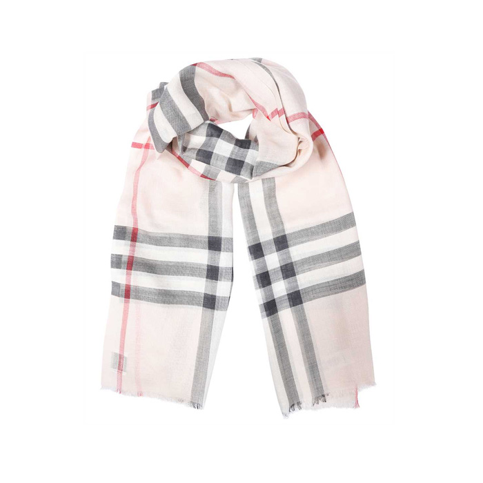 バーバリーBURBERRY LADIES SCARF  レディース スカーフ 8055858 A5129 STONECHECK