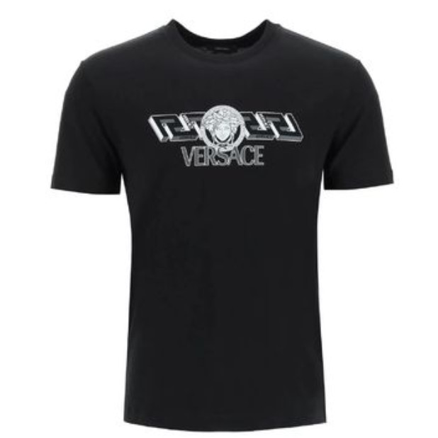 VERSACE MEN T-SHIRT (S) ヴェルサーチ メンズ Tシャツ (S) 1008461 1A06051 1B000