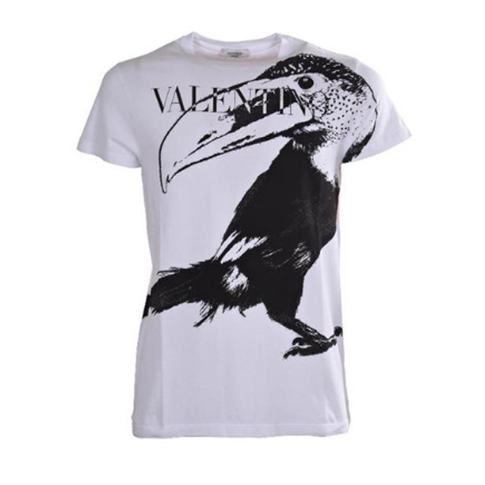 VALENTINO MENT-SHIRTS メンズ Tシャツ RV3MG00Y EQR 0BO BIANCO