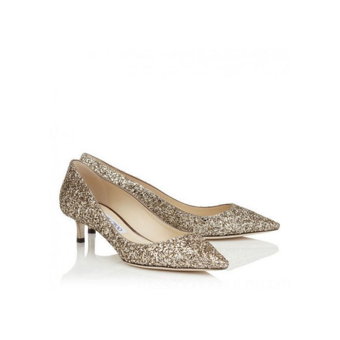 Jimmy Choo ROMY 40アンティークゴールド