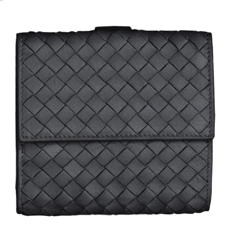 ボッテガ・ヴェネタ BOTTEGA VENETA メンズショートスナップボタンウォレット 163240 V001N 1000