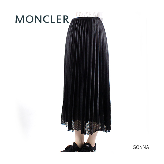 MONCLER LADY SKIRT MONCLER モンクレール GONNA スカート 25321-00 54A39 999 Black