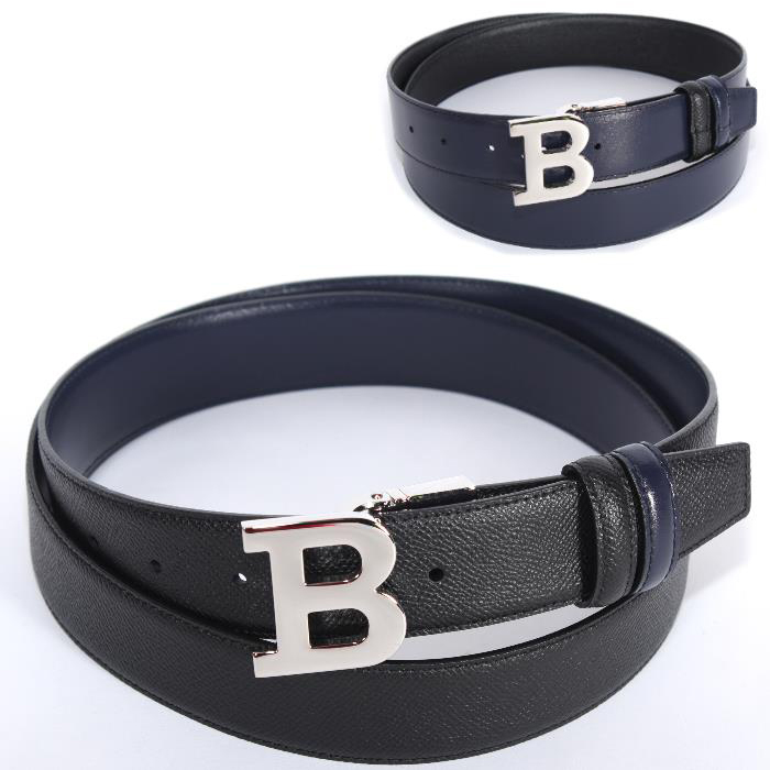 Bally B BUCKLE バリーベルトB バックル  35 M-757