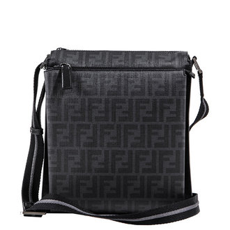 フェンディFENDI メンズメッセンジャーバッグ 7VA319 B0W F0XB8 ブラック