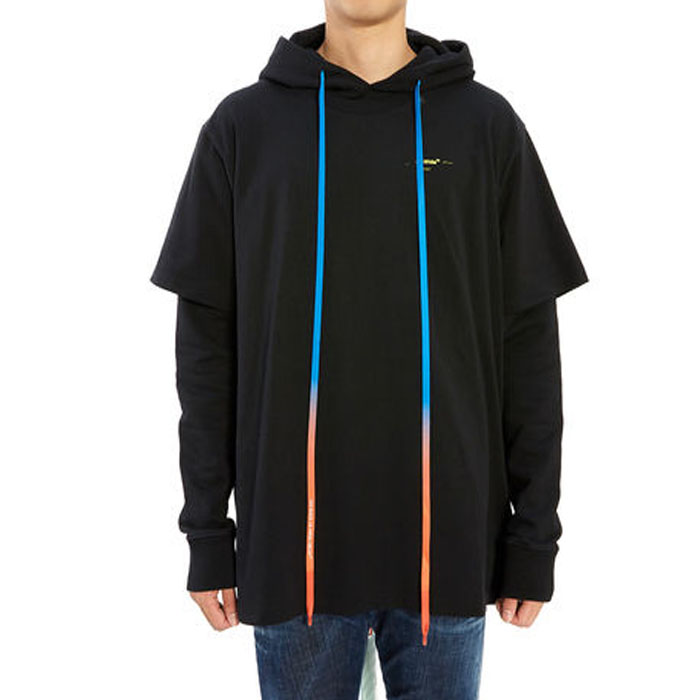 OFF-WHITE ARROWS HOODIE OMAB033F19185010