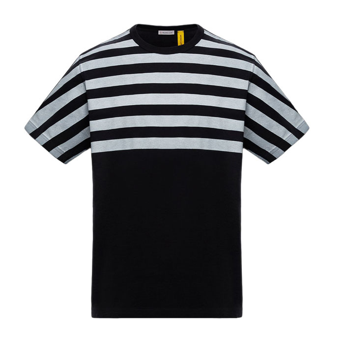 MONCLER MEN T-SHIRT S モンクレール メンズ Tシャツ 80000-50 8391Q 999 Black