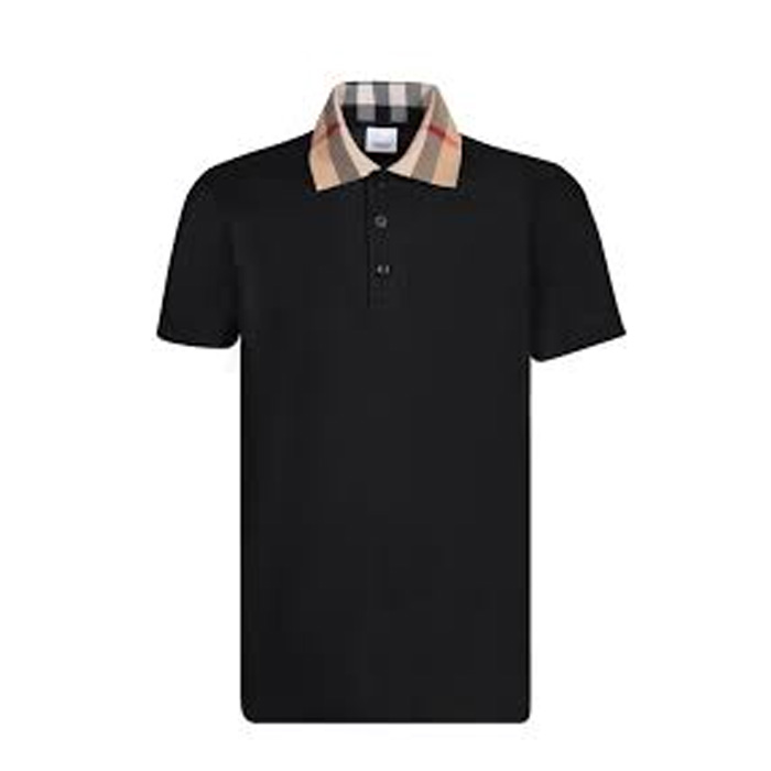 バーバリーBURBERRY MEN POLO SHIRT  メンズ ポロシャツ 8071620 A1189 BLACK