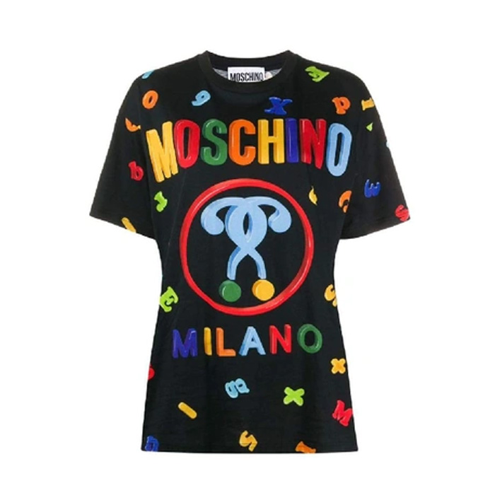 モスキーノ MOSCHINO LADIES T-SHIRT レディース T シャツ A0702 0540 1555