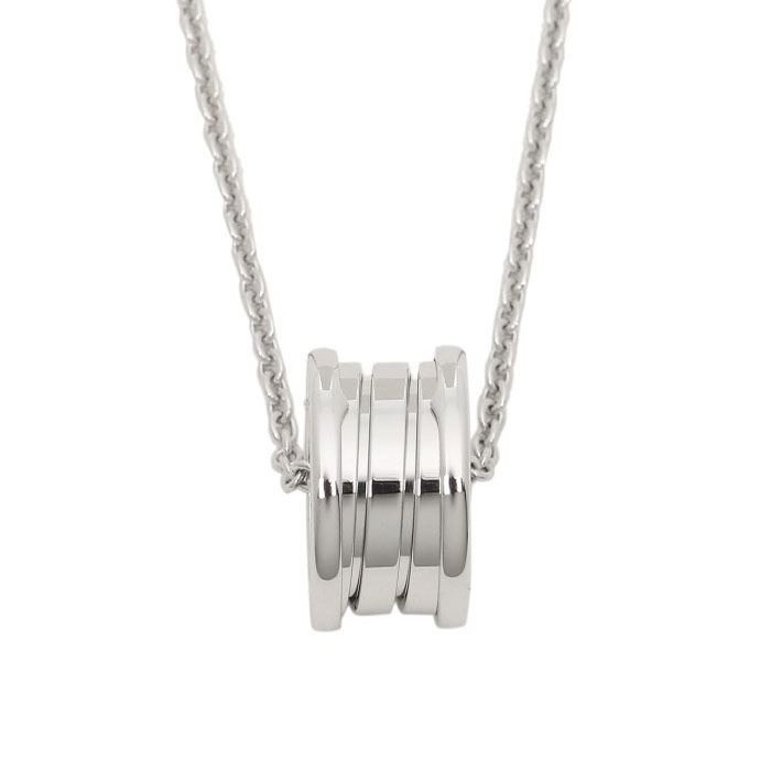 Bulgari necklace accessories jewelry Lady's white gold CL857832