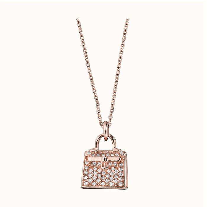 エルメス HERMES PENDANT  レディースペンダント H109613B ROSE GOLD