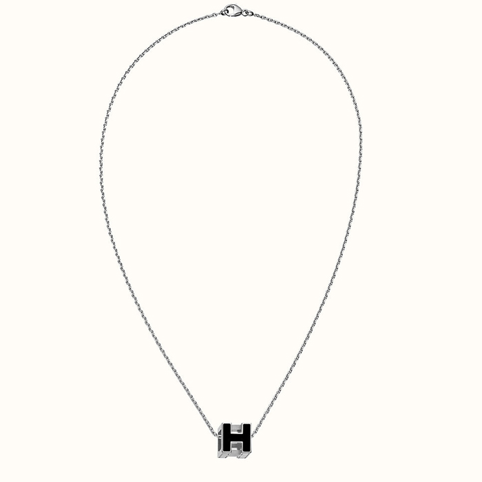 エルメス HERMES PENDANT ペンダント H143991FP03 SILVER NOIR BLACK