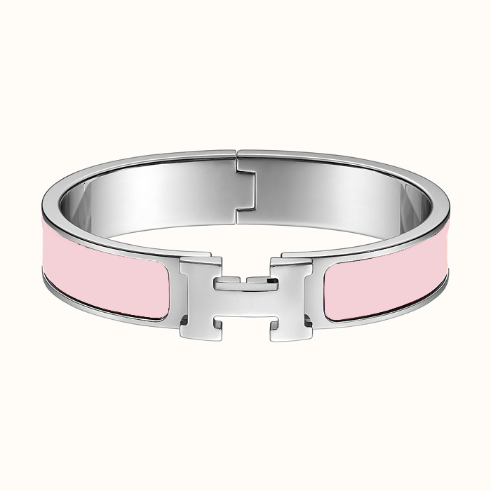 エルメス HERMES BRACELET ブレスレット H700001FP-O SILVER ROSE DRAGEE PM