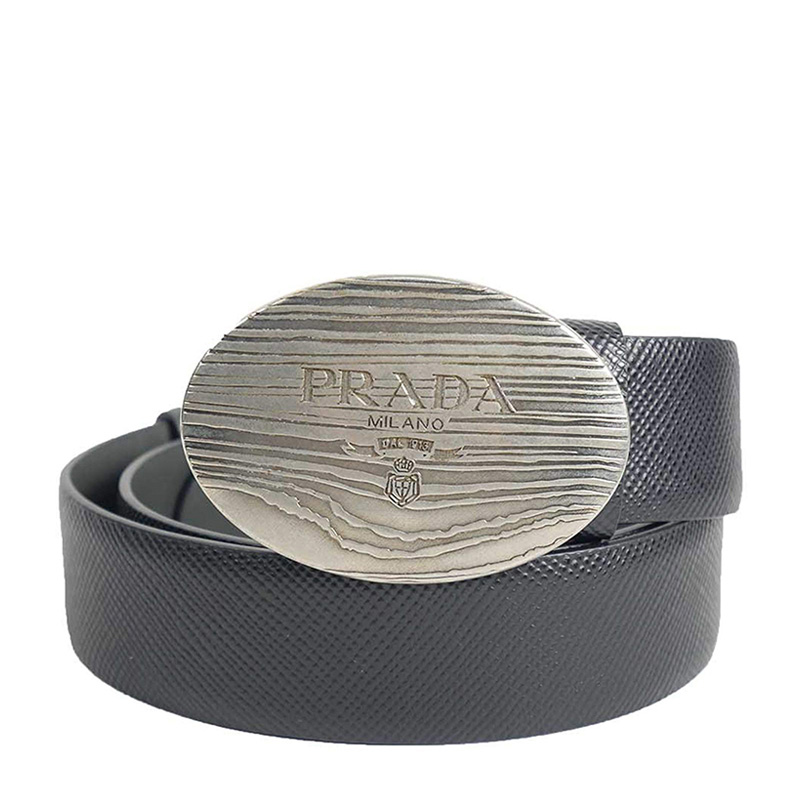 プラダ PRADA メンズ ベルトカーフスキン 2CM092 2FAD NO/ANE