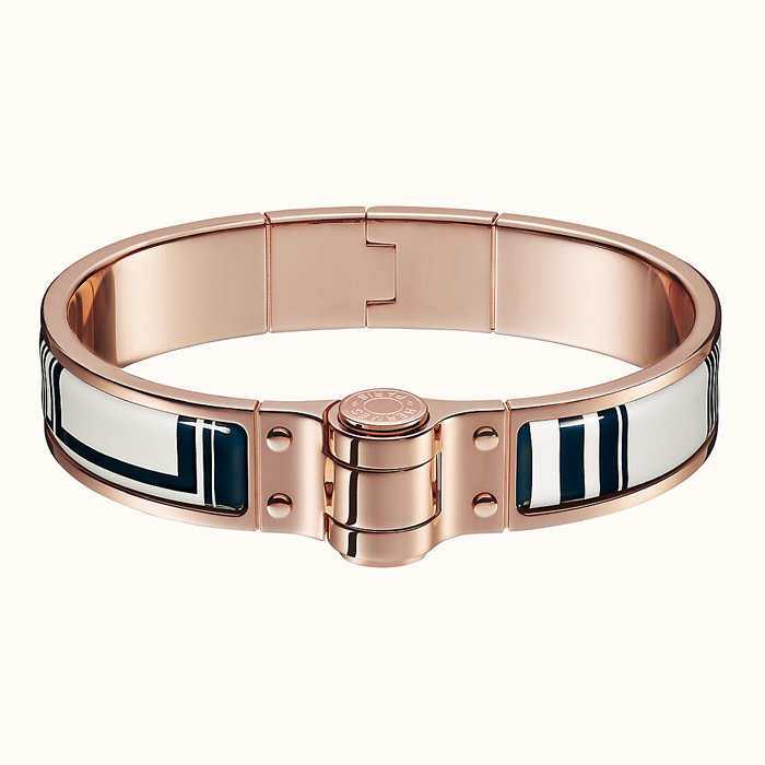 エルメス HERMES BRACELET レディースブレスレット H511995FO-O ROSE GOLD Positif N?gatif