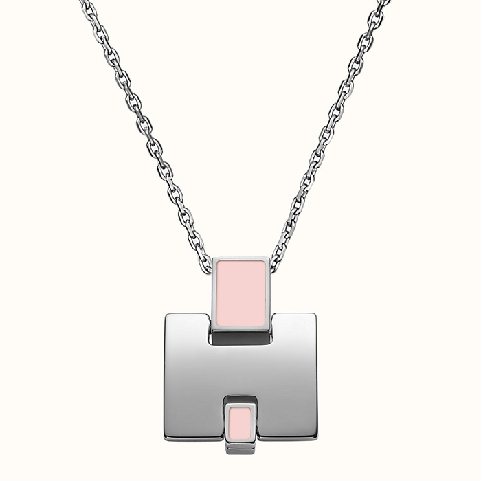 エルメス HERMES PENDANT  レディースペンダント H146201FP85 SILVER Rose Drag?e