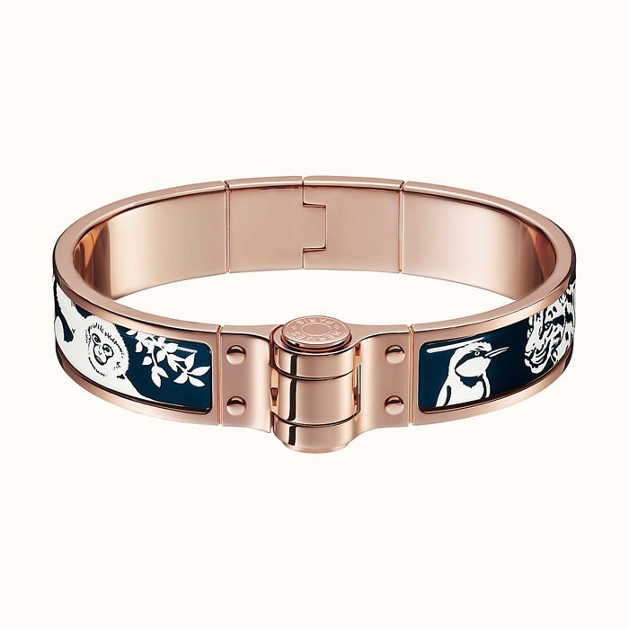 HERMES BRACELET エルメス ブレスレット H511994FO-O ROSE GOLD Positif N?gatif S