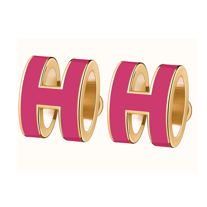 HERMES BRACELET エルメスブレスレット H608001F-O GOLD FRAMBOISE