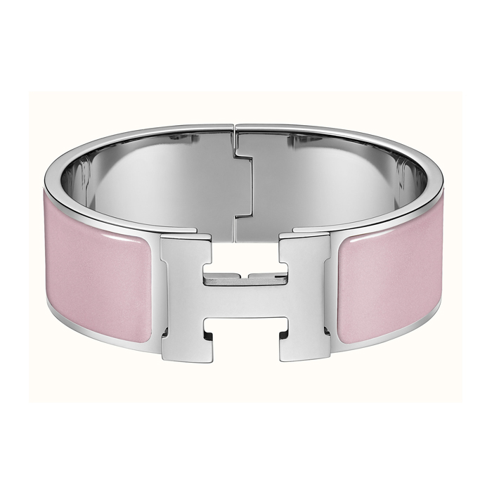 エルメス HERMES BRACELET レディースブレスレット H300001FP SILVER ROSE DRAGEE