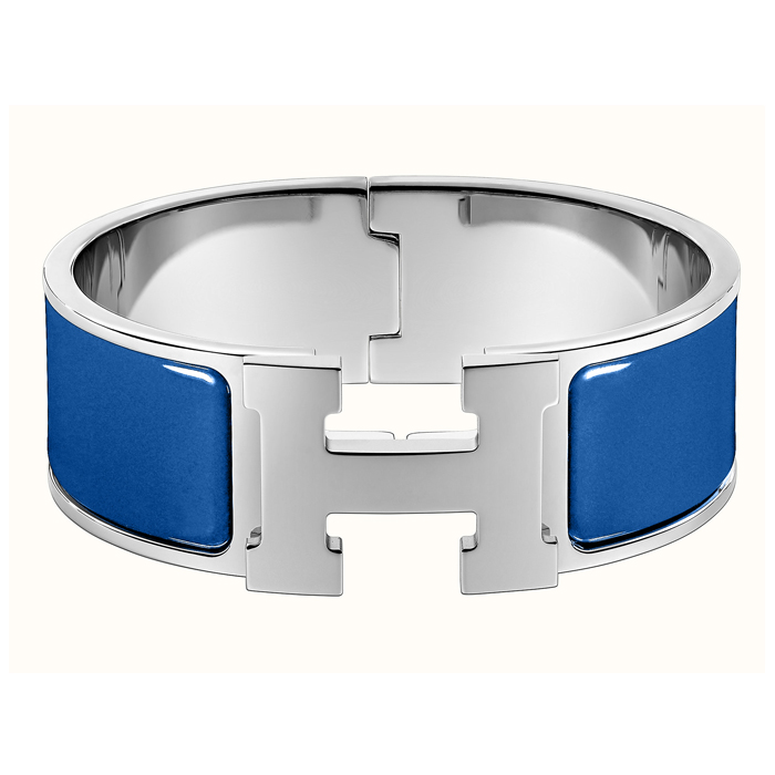 エルメス HERMES BRACELET レディースブレスレット H300001FP-O SILVER BLEU CIELO