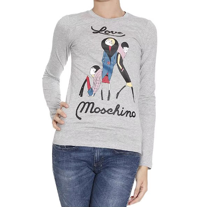 モスキーノ MOSCHINO LADIES T-SHIRT レディース T シャツ W4F4307 M3590 B588