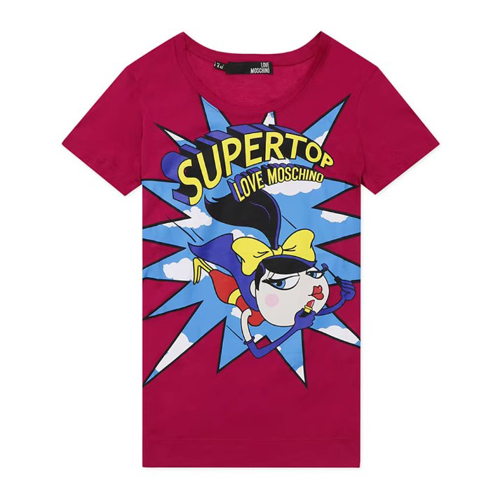 モスキーノ MOSCHINO LADIES T-SHIRT レディース T シャツ W4F9825 M3049 O18