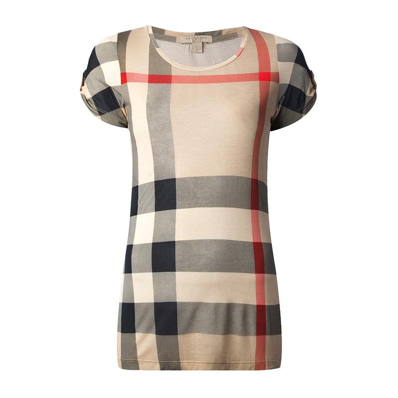 バーバリーBURBERRY レディース カーキ Tシャツ 3876799 2720C NEW-CLASSIC