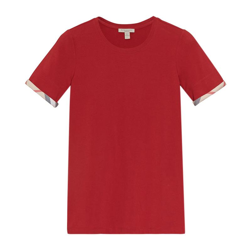 バーバリーBURBERRY レディース レッド Tシャツ 3886951 60980 LACQUER-RED