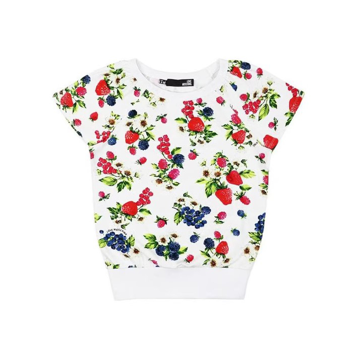 モスキーノ MOSCHINO LADIES T-SHIRT レディース T シャツ W631600 E1761 0018