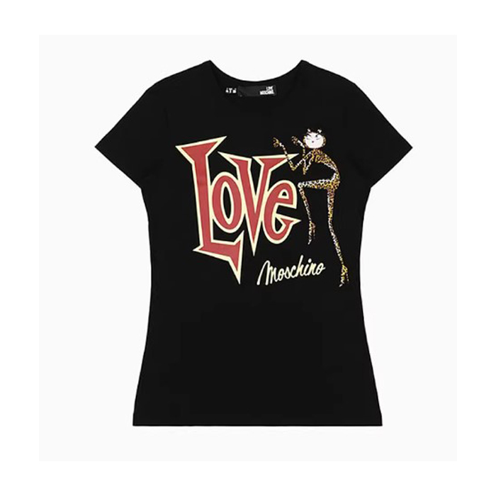 モスキーノ MOSCHINO LADIES T-SHIRT レディース T シャツ W4F7322 M3517 C74