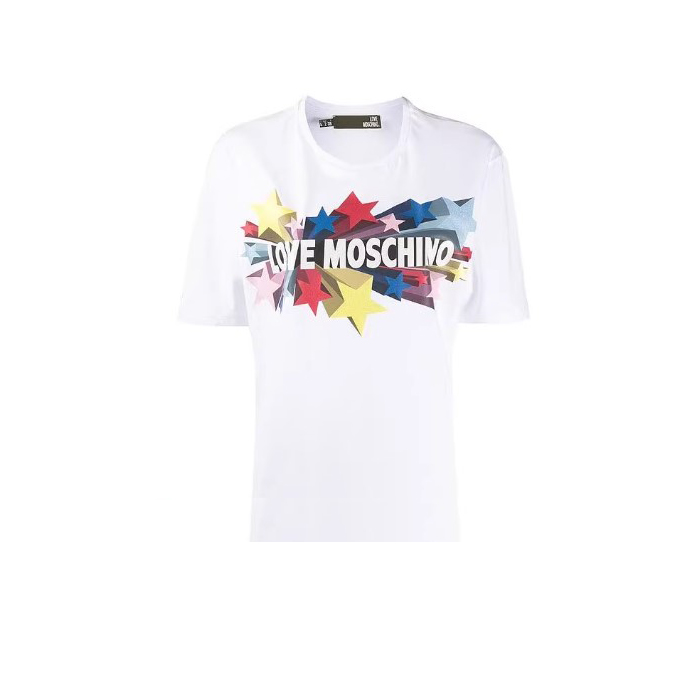 モスキーノ MOSCHINO LADIES T-SHIRT レディース T シャツ W4F8729 M3876 A00