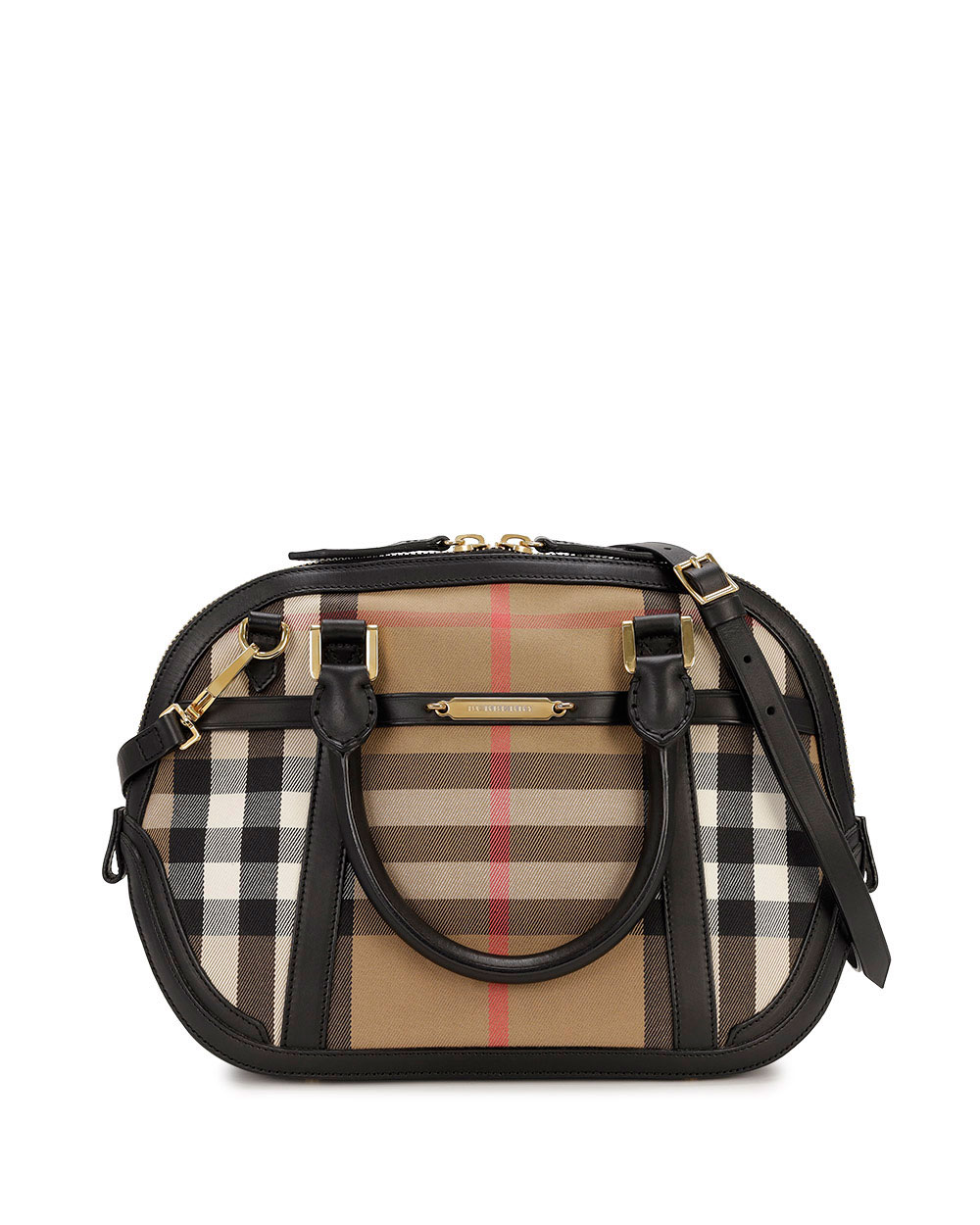 バーバリーBURBERRY レディース チェック ショルダーバッグ 3903898 0010T BLACK