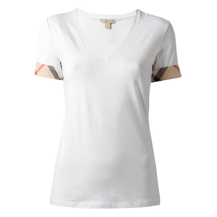 バーバリーBURBERRY レディース ホワイト Tシャツ 3927203 10000 WHITE